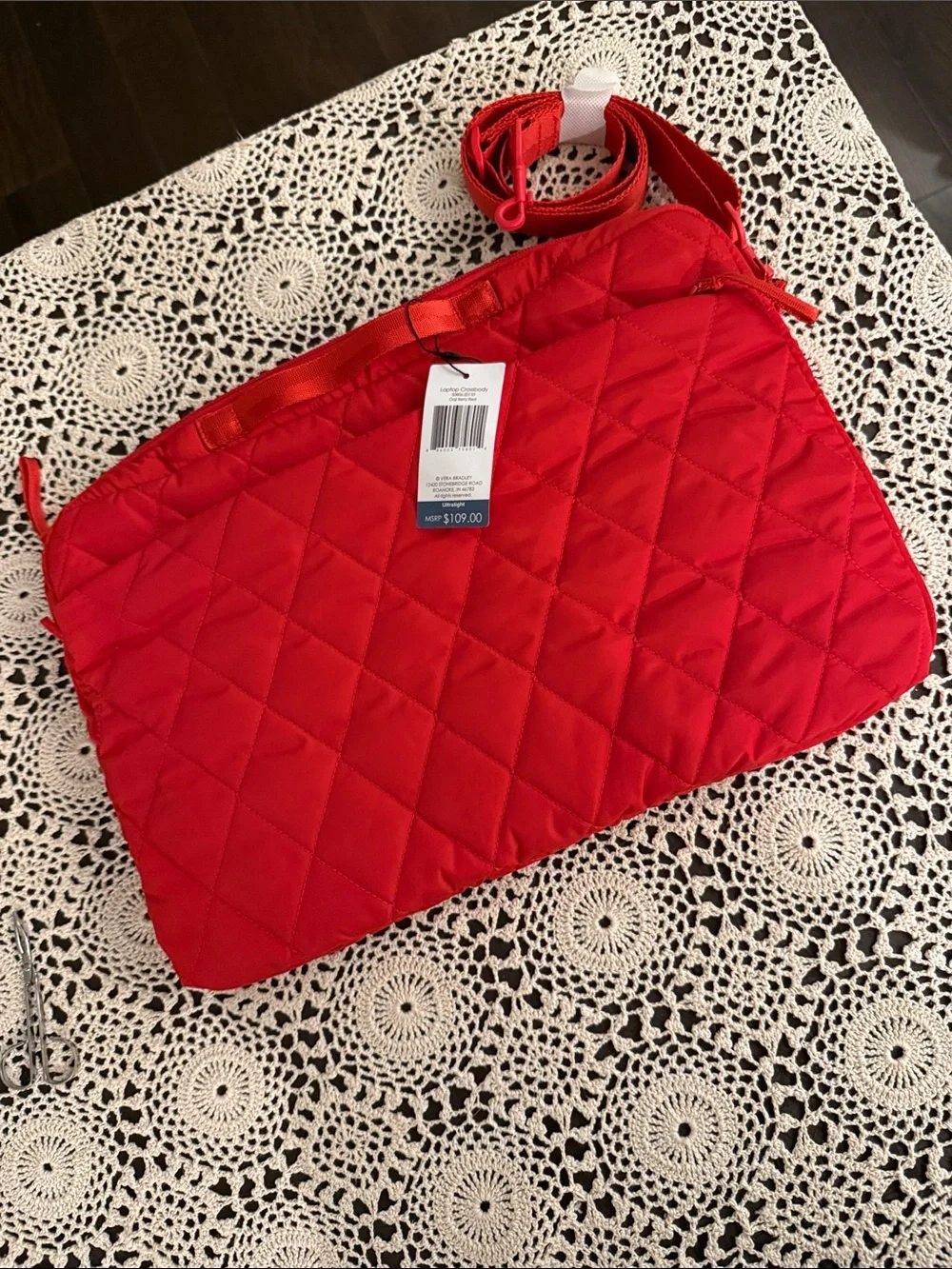 Vera Bradley Laptop Crossbody (Ultralight)